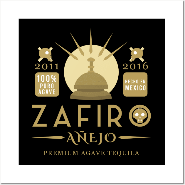 Zafiro Añejo Tequila Wall Art by ijoshthereforeiam